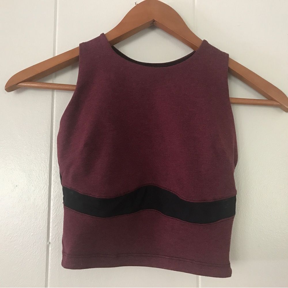 4 for $20 Ktrna dance wear Top with Mesh Detail (S)